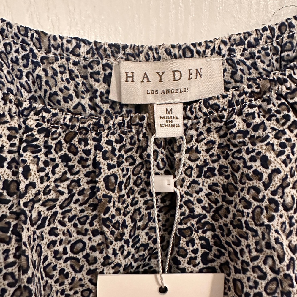 Leopard Ruffle Romper - Picture 3 of 3